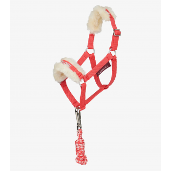 LEMIEUX HARLOW HOBBY HEAD COLLAR & LEAD CORAL CRUSH
