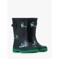 JOULES TRACTOR ANIMAL PRINT WELLY