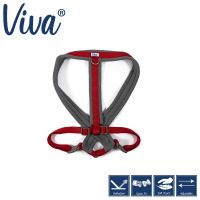 ANCOL VIVA PADDED DOG HARNESS RED