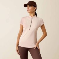 ARIAT WMS BREATHE 1/2 ZIP BASELAYER SEPIA ROSE