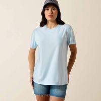 ARIAT LAGUNA LOGO T-SHIRT - NANTUCKET BREEZE