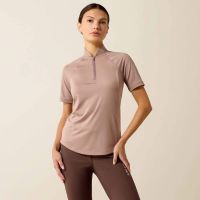 ARIAT SOQUEL 1/4 ZIP BASE LAYER - ANTLER