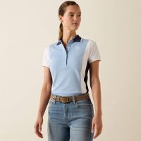 ARIAT TARYN POLO SHIRT ST TROPEZ WHITE