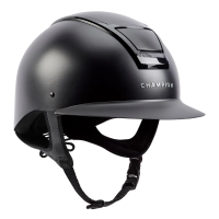 CHAMPION INSIGHT WIDE PEAKED HELMET MATT BLACK