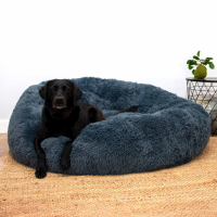 ANCOL GIANT SUPER PLUSH DONUT PET BED 