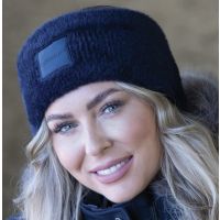 EQUETECH SUPASOFT LUXE FUR HEADBAND - NAVY
