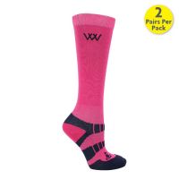 WW YOUNG RIDER PRO SOCK PINK/NAVY