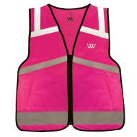 WOOF WEAR HI VIS RIDING VEST (NOT CE)
