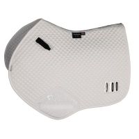 SHIRES PERFORMANCE NUMBERED JUMP SADDLECLOTH WHITE