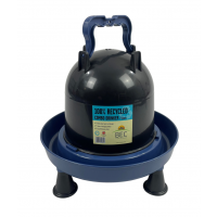 RECYCLED 7L COMBO POULTRY DRINKER