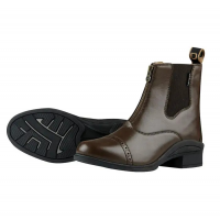 DUBLIN CHILD ALTITUDE ZIP PADDOCK BOOTS BROWN