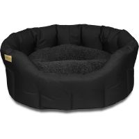 EARTHBOUND CLASSIC WEAVED DOG BED CHARCOAL