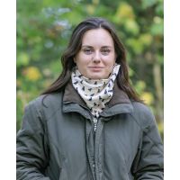 GINGER & JARDINE LABRADOR PRINT SNOOD