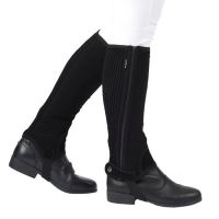 DUBLIN EASY-CARE HALF CHAPS II BLACK