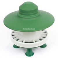 STOCKSHOP POULTRY FEEDER 2.5KG WIDE LID AND LEGS