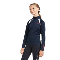ARIAT YOUTH SUNSTOPPER BASELAYER 2.0 L TEAM