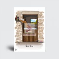 EMILY COLE GREETING CARD - NEW HOME
