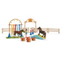 SCHLEICH PONY AGILITY TRAINING