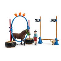 SCHLEICH PONY AGILITY RACE
