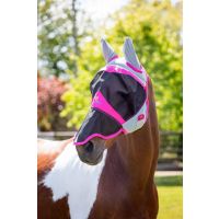 SHIRES AIR MOTION FLY MASK WITH EARS & NOSE FULL