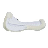 WEATHERBEETA MERINO HALF PAD WHITE/NATURAL