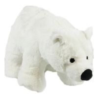 ANIMAL INSTINCTS SNOW MATES EXTRA LARGE DOG TOY PERDITA POLAR BEAR