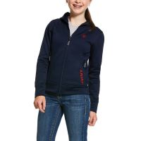 ARIAT GIRLS TEAM KEATS FULL ZIP HOODY