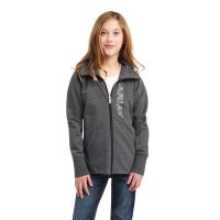 ARIAT YOUTH TEAM LOGO SWEATSHIRT GREY