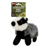ANIMAL INSTINCTS FOREST FRIENDS BARRY BADGER DOG TOY