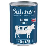 BUTCHERS DOG FOOD CANNED WITH TRIPE 400G X 12PACK