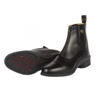 DUBLIN RAPTURE ZIP PADDOCK BOOTS BLACK