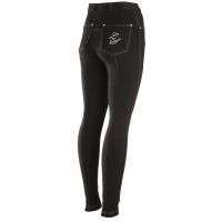 LEGACY LADIES CONTRAST JODHPURS BLACK/SILVER