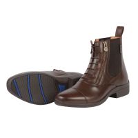 DUBLIN PARAMOUNT SIDE ZIP PADDOCK BOOT BROWN