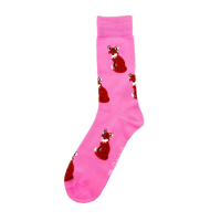 SHUTTLE SOCKS - FOX PINK
