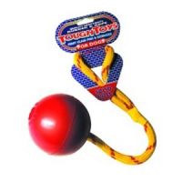 HAPPY PET BALL ON ROPE - JUMBO