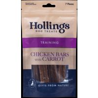 HOLLINGS CHICKEN BARS WITH CARROT DOG TREATS