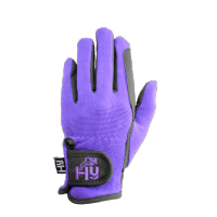 HY5 EVERYDAY JNR GLOVE BLK/PURPLE - S