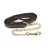 Hy Equestrian Soft Webbing Lead Rein With Chain