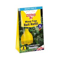 ZERO IN HONEYPOT WASP TRAP BAIT 3PK REFILL
