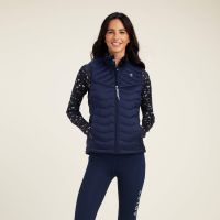 ARIAT IDEAL DOWN GILET NAVY ECLIPSE
