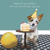 WOOHOO JACK RUSSELL GREETING CARD | ANNA DANIELLE