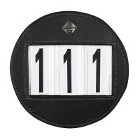 LEMIEUX BRIDLE NUMBER HOLDER BLACK LEATHER