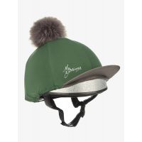 LEMIEUX POM POM HAT SILK HUNTER GREEN
