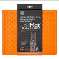 LICKIMAT XL BUDDY 30cm ORANGE