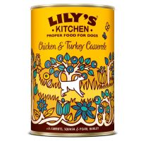 LILYS KITCHEN CHICKEN & TURKEY CASSEROLE FOR DOGS 6 PACK