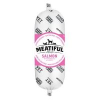 MEATIFUL SALMON & BROWN RICE SAUSAGE 320g
