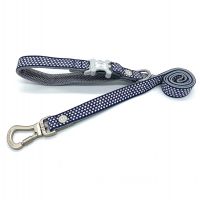 HUGO & HUDSON 120 cm NAVY STAR DOG LEAD