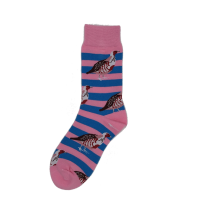 SHUTTLE SOCKS - PARTRIDGE PINK AND BLUE