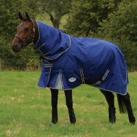 WEATHERBEETA PREMIER FREE II DETACH-A-NECK MEDIUM/LITE TURNOUT RUG