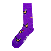 SHUTTLE SOCKS - PHEASANT PURPLE